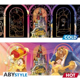 ABYSTYLE DISNEY BEAUTY AND THE BEAST HEAT CHANGE MUG 460ML