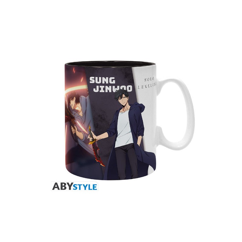 SOLO LEVELING SUNG JINWOO VS IGRIS TAZZA IN CERAMICA 460ML ABYSTYLE