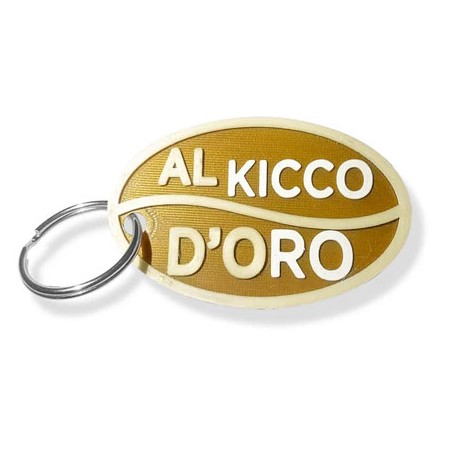 CHIEDIMI SE SONO FELICE AL KICCO D'ORO KEYCHAIN