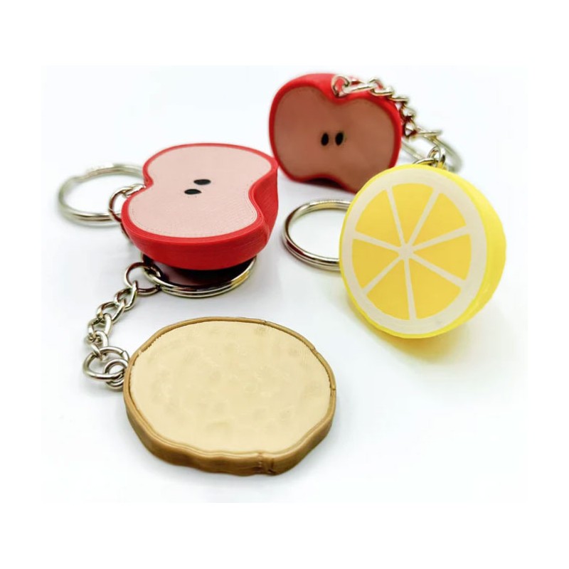 MYAGG TRE UOMINI E UNA GAMBA MITO DI PLATONE SET 4X KEYCHAIN 3D REPLICA