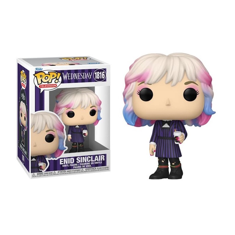 FUNKO FUNKO POP! TELEVISION WEDNESDAY ENID SINCLAIR PVC BOBBLE HEAD FIGURE