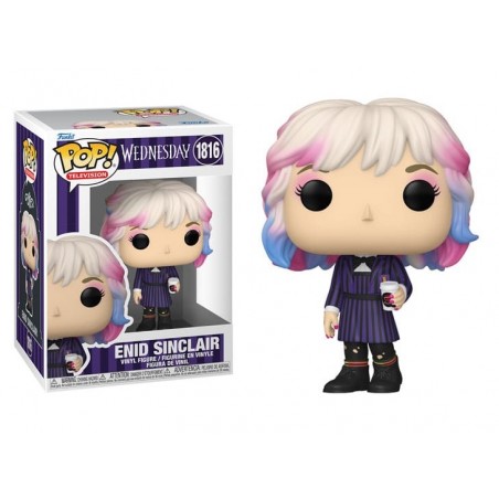 FUNKO POP! TELEVISION WEDNESDAY ENID SINCLAIR PVC BOBBLE HEAD FIGURE