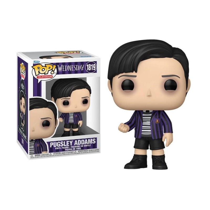 FUNKO FUNKO POP! TELEVISION WEDNESDAY PUGSELY ADDAMS PVC BOBBLE HEAD FIGURE