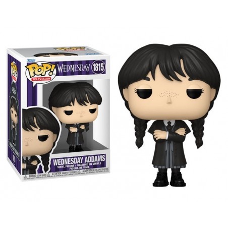 FUNKO POP! TELEVISION WEDNESDAY MERCOLEDI ADDAMS PVC BOBBLE HEAD FIGURE