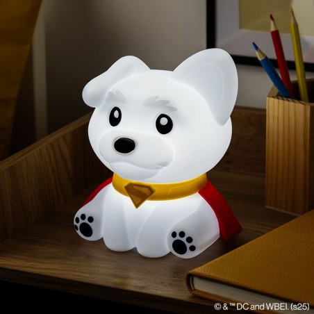 SUPERMAN 2025 KRYPTO SQUISHYGLO SILICONE LAMP
