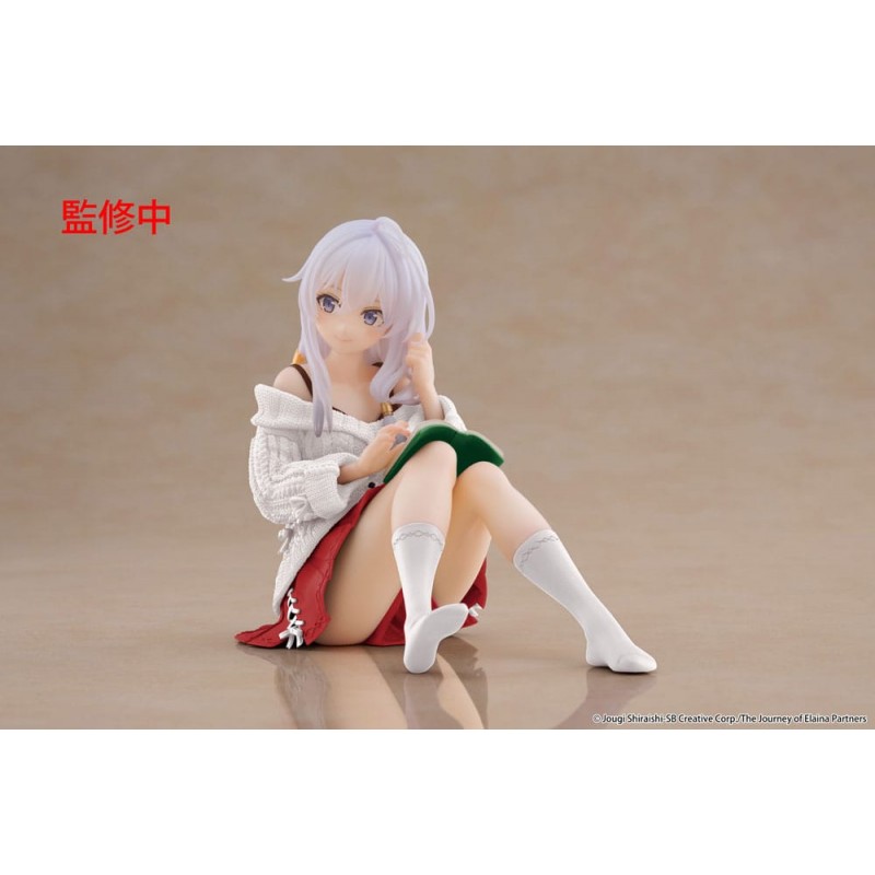 TAITO WANDERING WITCH THE JOURNEY OF ELAINA CASUAL CLOTHES VERSION PVC DESKTOP CUTE STATUE FIGURE TAITO WANDERING WITCH THE JOURNEY OF ELAINA CASUAL CLOTHES VERSION PVC DESKTOP CUTE STATUE FIGURE