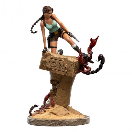 TOMB RAIDER LARA CROFT THE RUINS OF REVELATION DIORAMA STATUE 21CM FIGURE