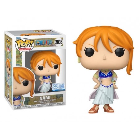 FUNKO POP! ANIMATION ONE PIECE NAMI ALABASTA EXCLUSIVE BOBBLE HEAD