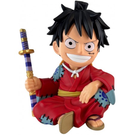 ONE PIECE MONKEY D LUFFY LUFFYTARO COIN BANK PVC FIGURE
