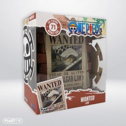 ONE PIECE POSTER WANTED TRAFALGAR LAW SALVADANAIO PLASTOY