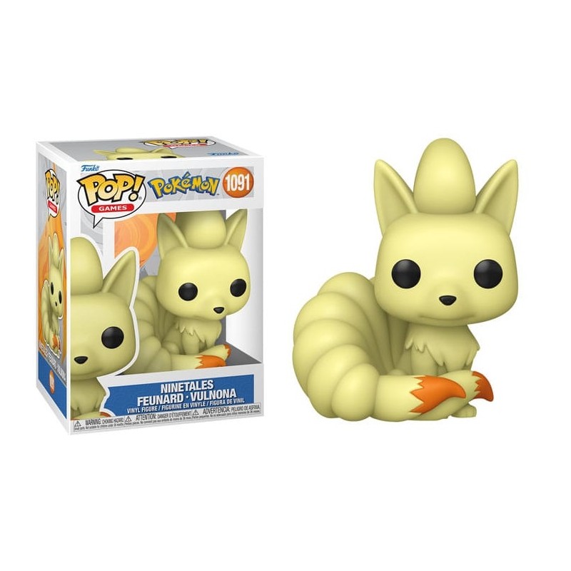 FUNKO FUNKO POP! GAMES POKEMON NINETALES PVC BOBBLE HEAD FUNKO FUNKO POP! GAMES POKEMON NINETALES PVC BOBBLE HEAD