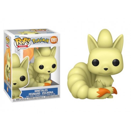 FUNKO POP! GAMES POKEMON NINETALES PVC BOBBLE HEAD