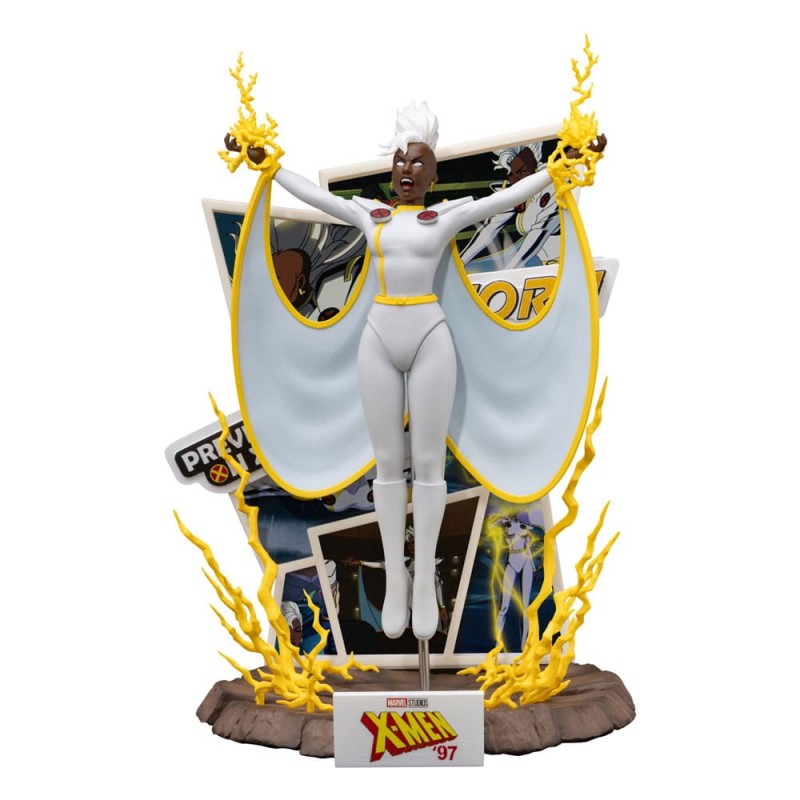 D-STAGE X-MEN '97 STORM TEMPESTA SDCC STATUA FIGURE DIORAMA BEAST KINGDOM