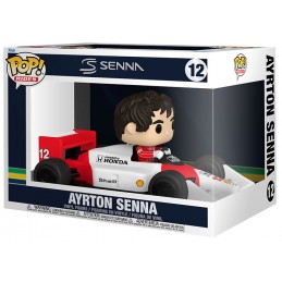 FUNKO FUNKO POP! RIDES 12 FORMULA 1 AYRTON SENNA BOBBLE HEAD FIGURE