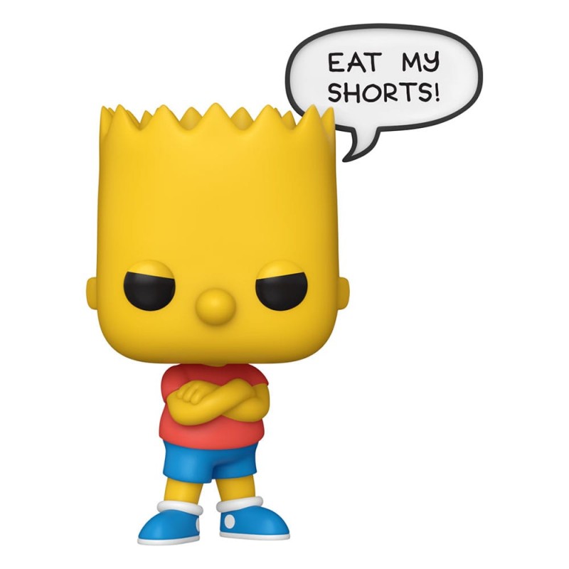 FUNKO POP! THE SIMPSONS BART SAYING 1742 BOBBLE HEAD FIGURE FUNKO