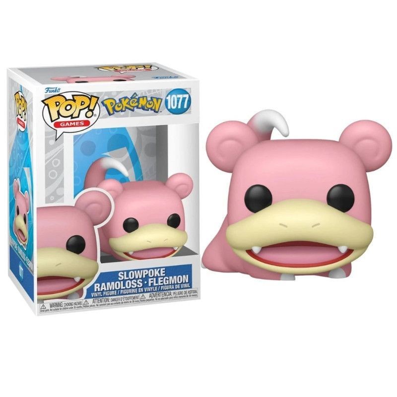 FUNKO FUNKO POP! POKEMON SLOWPOKE BOBBLE HEAD FIGURE FUNKO FUNKO POP! POKEMON SLOWPOKE BOBBLE HEAD FIGURE