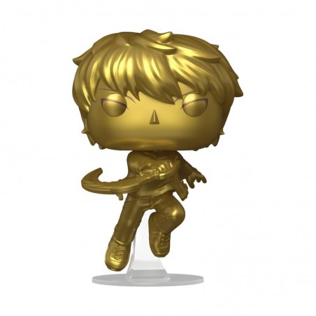 FUNKO POP! SOLO LEVELING SUNG JINWOO GOLD EXCLUSIVE BOBBLE HEAD FIGURE