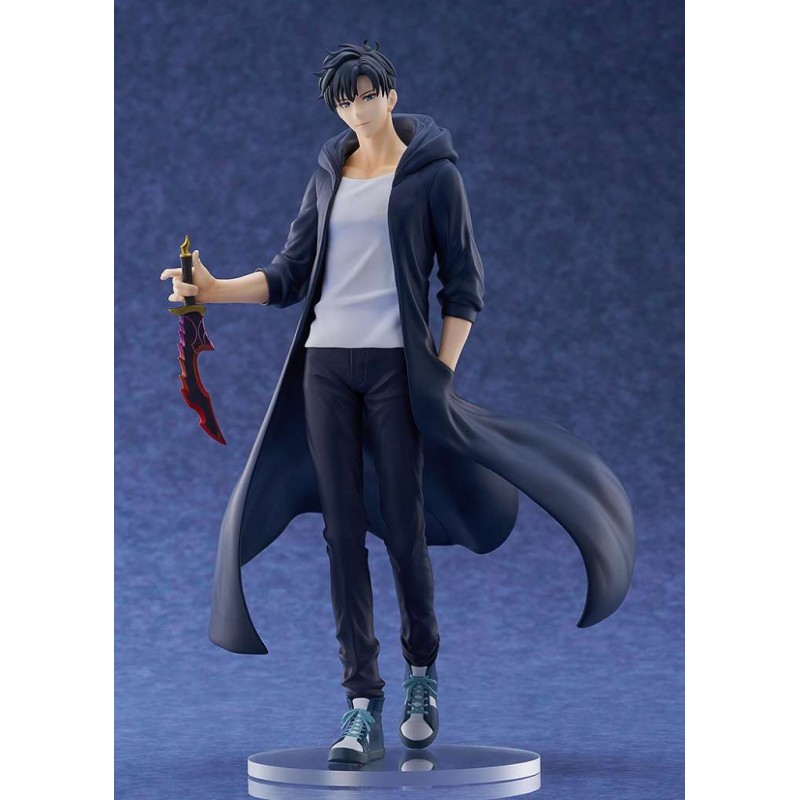 GOOD SMILE COMPANY SOLO LEVELING SUNG JIN-WOO POP UP PARADE L SIZE PVC STATUE FIGURE GOOD SMILE COMPANY SOLO LEVELING SUNG JIN-WOO POP UP PARADE L SIZE PVC STATUE FIGURE