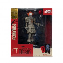 MOVIE MANIACS IT PENNYWISE WELCOME TO DERRY STATUA FIGURE MC FARLANE
