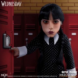 MEZCO TOYS WEDNESDAY ADDAMS ROTO PLUSH 18" DOLL FIGURE