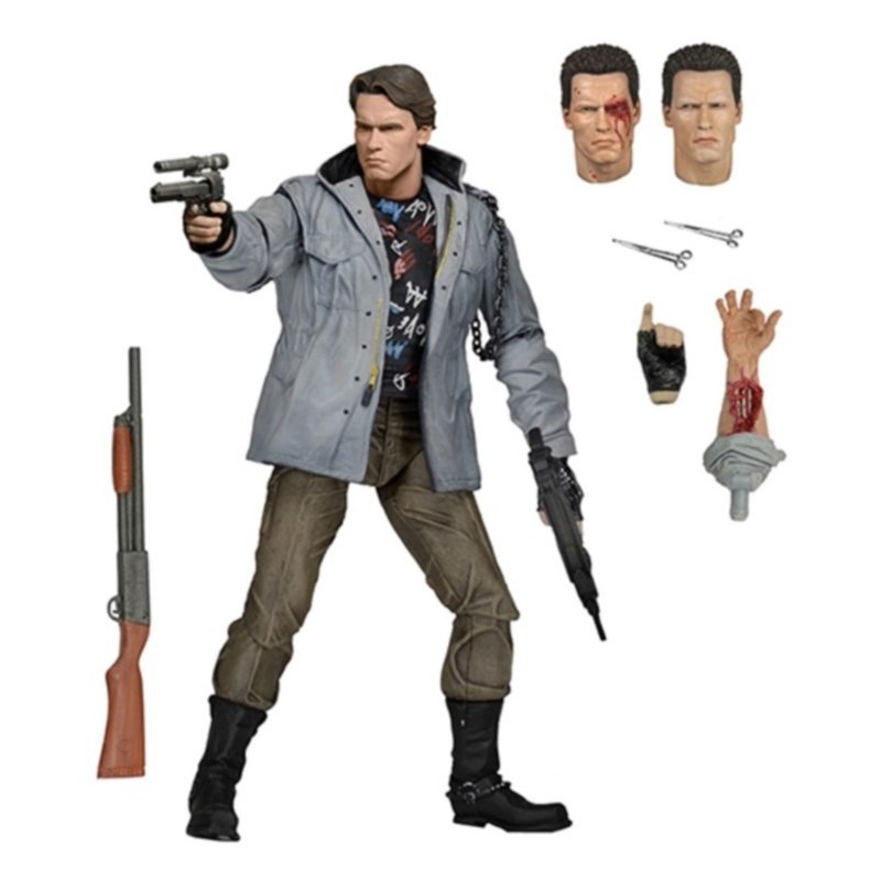 TERMINATOR T-800 TECH NOIR DELUXE ACTION FIGURE NECA