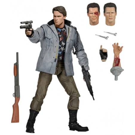 TERMINATOR T-800 TECH NOIR DELUXE VERSION PVC ACTION FIGURE