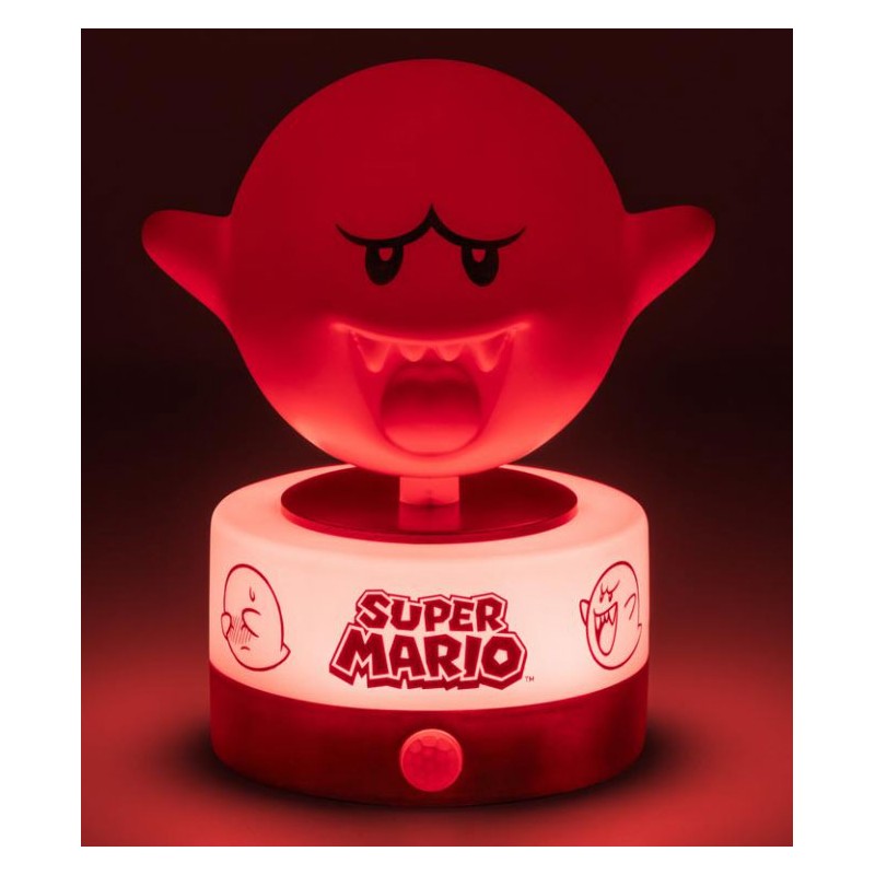 SUPER MARIO BOO ICON ROOM GUARDS LAMPADA SONORA CON SENSORE DI MOVIMENTO PALADONE PRODUCTS SUPER MARIO BOO ICON ROOM GUARDS LAMPADA SONORA CON SENSORE DI MOVIMENTO PALADONE PRODUCTS