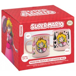 PALADONE PRODUCTS SUPER MARIO PEACH CERAMIC HEAT CHANGE MUG 350ML
