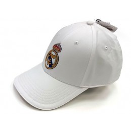 CAPPELLO BASEBALL CAP REAL MADRID UFFICIALE CLASSICO BIANCO