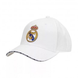 REAL MADRID OFFICIAL CLASSIC WHITE BASEBALL CAP