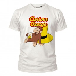 T SHIRT KID CURIOUS GEORGE YELLOW HAT