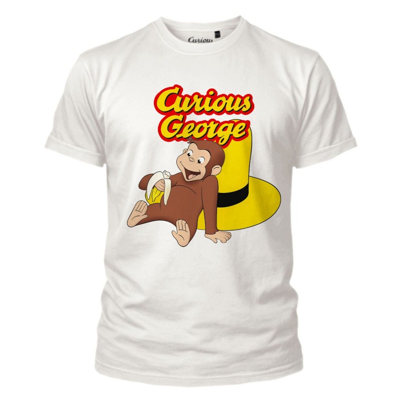 T SHIRT KID CURIOUS GEORGE YELLOW HAT T SHIRT KID CURIOUS GEORGE YELLOW HAT