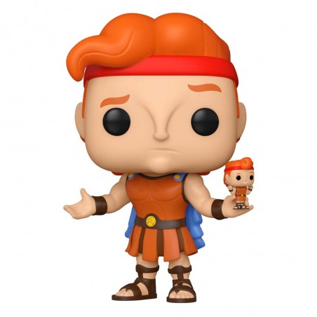 FUNKO POP! DISNEY HERCULES WITH ACTION FIGURE LIMITED EDITION BOBBLE HEAD FIGURE