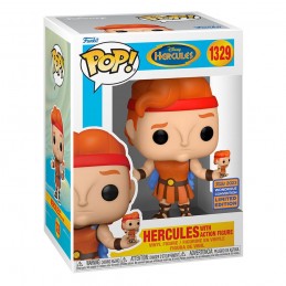 FUNKO POP! DISNEY HERCULES WITH ACTION FIGURE LIMITED EDITION BOBBLE HEAD FIGURE FUNKO
