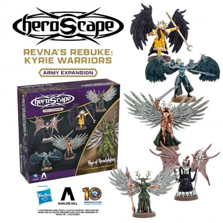 HEROSCAPE AGE OF ANNIHILATION REVNA'S REBUKE KYRIE WARRIORS ESPANSIONE