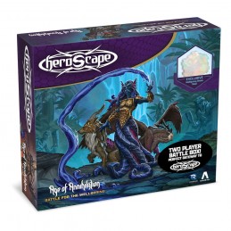 RENEGADE GAME STUDIOS HEROSCAPE AGE OF ANNIHILATION BATTLE FOR THE WELLSPRING TWO PLAYER BATTLE BOX