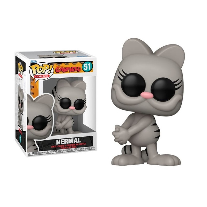 FUNKO POP! GARFIELD NERMAL BOBBLE HEAD FIGURE FUNKO