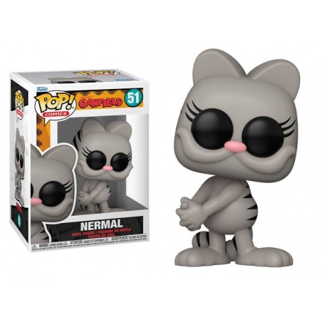FUNKO POP! GARFIELD NERMAL BOBBLE HEAD FIGURE