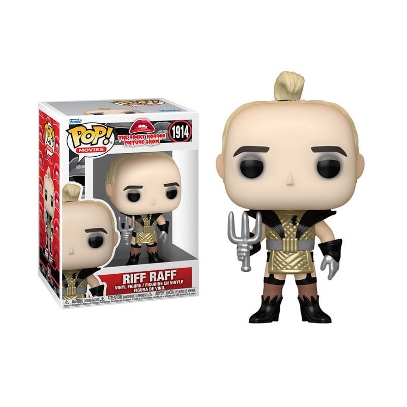 FUNKO FUNKO POP! MOVIES THE ROCKY HORROR PICTURE SHOW RIFF RAFF BOBBLE HEAD FIGURE