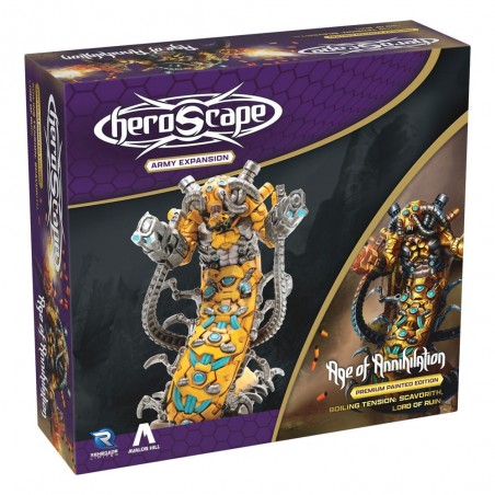 HEROSCAPE AGE OF ANNIHILATION BOILING TENSION SCAVORITH LORD OF RUIN MINIATURE