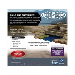 RENEGADE GAME STUDIOS HEROSCAPE TERRAINSYSTEM THE ROADS OF VALHALLA EXPANSION TERRAIN