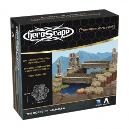 HEROSCAPE TERRAINSYSTEM THE ROADS OF VALHALLA ESPANSIONE TERRENO RENEGADE GAME STUDIOS