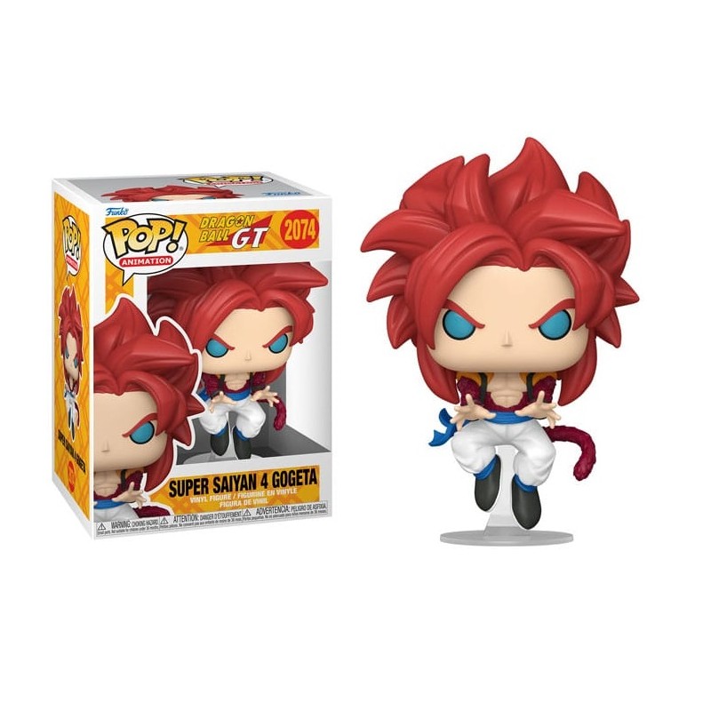 FUNKO FUNKO POP! ANIMATION DRAGON BALL GT SUPER SAIYAN 4 GOGETA BOBBLE HEAD FIGURE