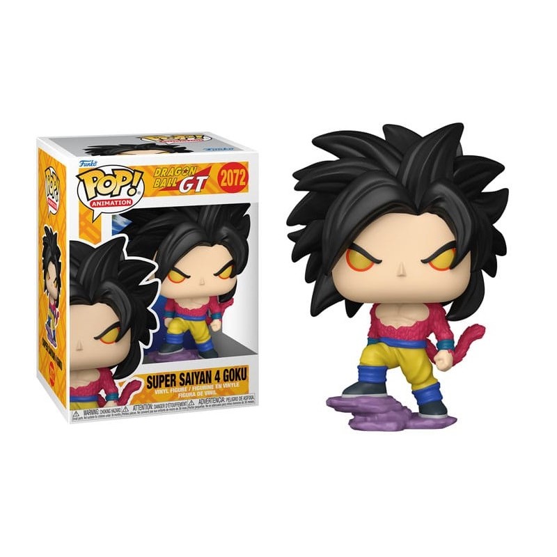 FUNKO POP! DRAGON BALL GT SUPER SAIYAN 4 GOKU BOBBLE HEAD FIGURE FUNKO