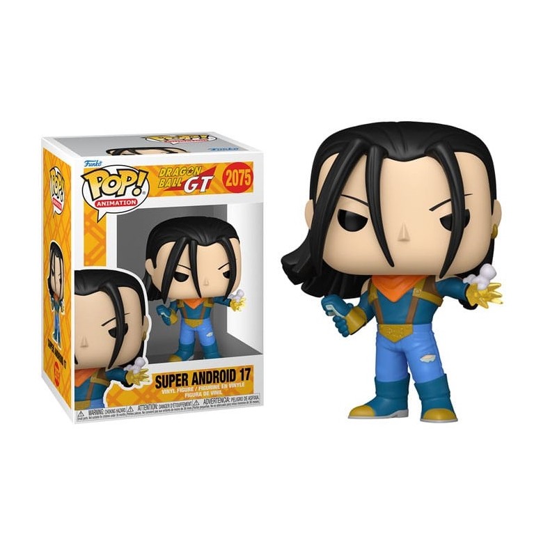 FUNKO POP! DRAGON BALL GT SUPER ANDROID 17 BOBBLE HEAD FIGURE FUNKO