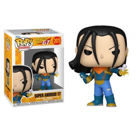 FUNKO POP! DRAGON BALL GT SUPER ANDROID 17 BOBBLE HEAD FIGURE