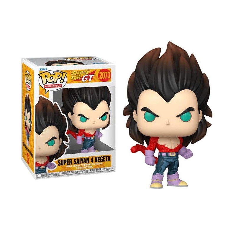 FUNKO POP! DRAGON BALL GT SUPER SAIYAN 4 VEGETA BOBBLE HEAD FIGURE FUNKO