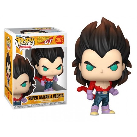 FUNKO POP! ANIMATION DRAGON BALL GT SUPER SAIYAN 4 VEGETA BOBBLE HEAD FIGURE