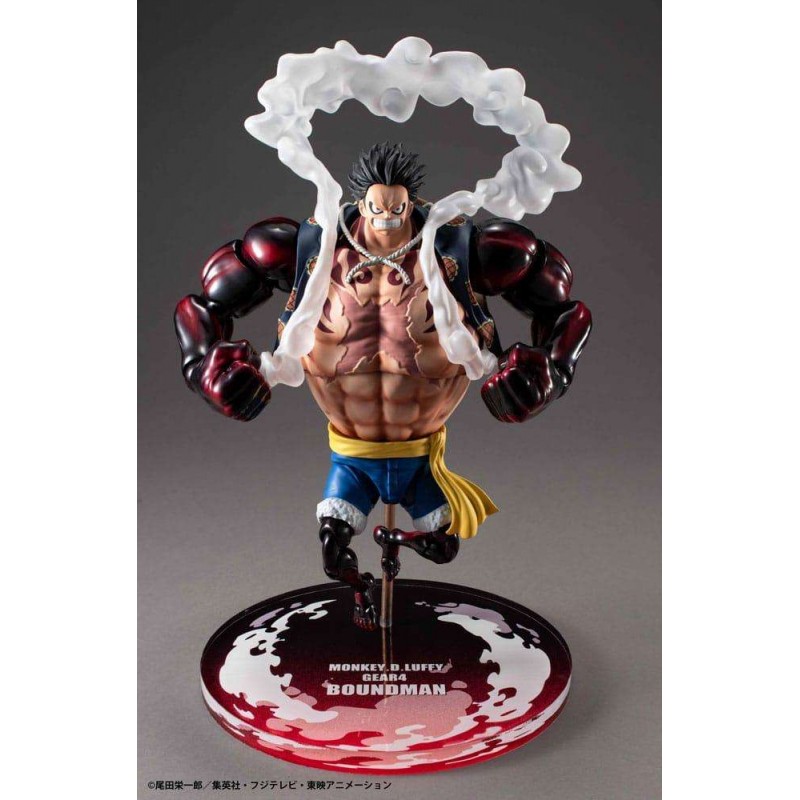 MEGAHOUSE ONE PIECE MONKEY D. LUFFY GEAR 4 BOUNDMAN VARIABLE ACTION HERO SERIES PVC ACTION FIGURE MEGAHOUSE ONE PIECE MONKEY D. LUFFY GEAR 4 BOUNDMAN VARIABLE ACTION HERO SERIES PVC ACTION FIGURE