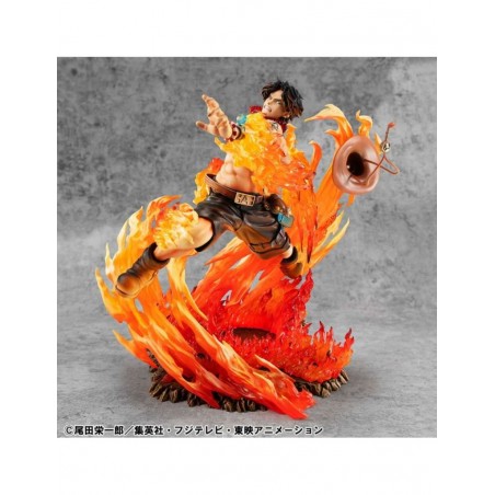 ONE PIECE P.O.P. PORTGAS D. ACE NEO MAXIMUM LIMITED STATUA FIGURE